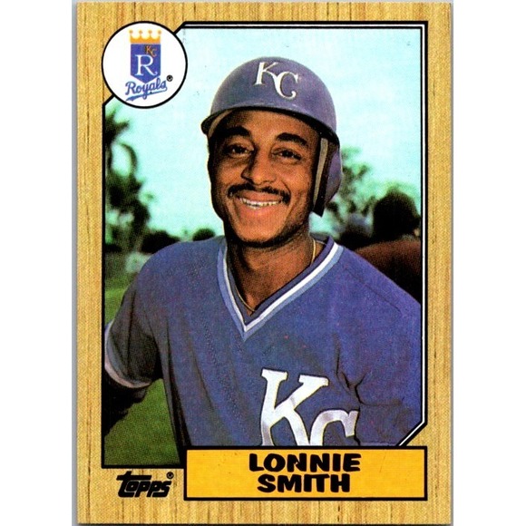 1987 Topps #69 Lonnie Smith